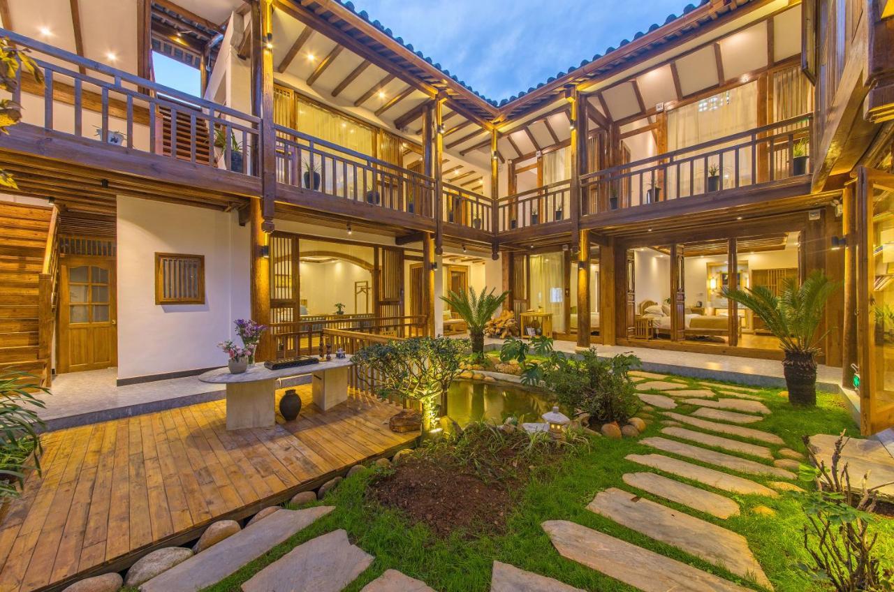 桐墅客栈 Lijiang Village House Екстериор снимка